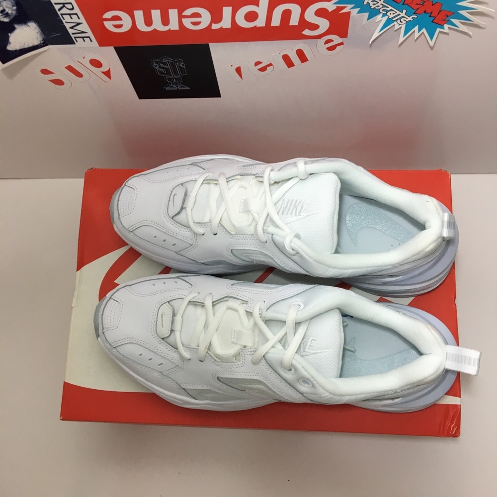 Nike Women's M2K Tekno White/White-Pure Platinum - Picture 7 of 7